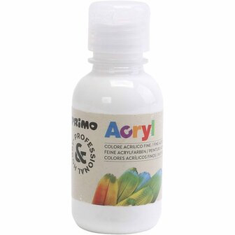 Luxe Acrylverf - Wit - PRIMO - 125 ml