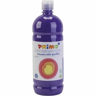 Acrylverf - Paarse Verf - Luxe Schoolverf Violet - Acrylaatverf - Acrylic paint - Matte Waterbasis Hobbyverf - Knutselen en Verven - Sneldrogende Verf - 1000ml