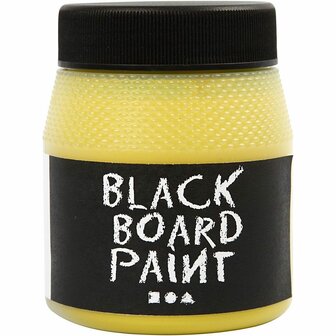 Schoolbordverf - Krijtbord Verf - Creotime Verf - Lime Groen Schoolbordverf - Krijtverf - Geschikt Voor Binnengebruik - 250ml - Uitstekende Dekking en Schrijfoppervlak