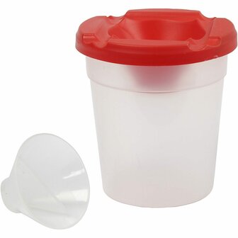 Niet-knoeien pot, H: 8,5 cm, d 8 cm, 250 ml, 15 stuk/ 1 doos