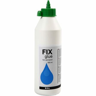 Niet-Permanente Lijm - Creatieve DIY Hobbylijm - Handige Lijm Voor Tijdelijke Hobbydecoratie &amp; Knutselprojecten - Geschikt Voor Kaarten, Papier &amp; Kunst - Inhoud 500 ml - 1 Fles