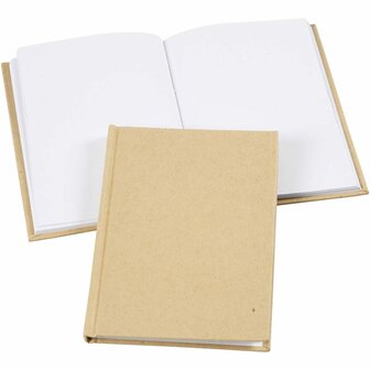 Notitieboek  Vintage Bruin Notitieboekje  DIY Dagboek Voor Schrijven, Schetsen &amp; Tekenen  Stevig 80g Papier - 8mm Dikte  A6 Formaat  Creatief Kantoorartikel  Set van 1 Stuk