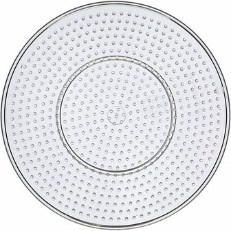 Grondplaat Strijkkralen - Onderplaat - Strijkkralenvormen - Strijkkralenbord - Kralen Ontwerpplaat - Cirkel Vorm - Diameter 15cm - 1 Stuk