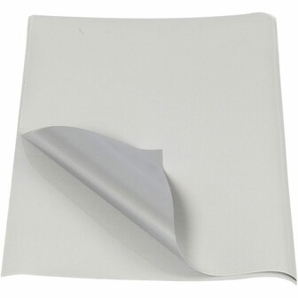 Opstrijk Reflector Folie - DIY Kledingdecoratie Folie - Reflecterende Transferfolie Voor Veiligheid &amp; Creatieve Projecten - Hoogwaardige Kwaliteit - Formaat 17x22 cm - Set van 2 Vellen