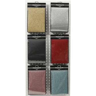 Opstrijkfolie A5 voor Textiel - Assorti Kleuren - 6x10 Vellen - Geschikt voor Kleding - Wasbaar op 40&deg;C