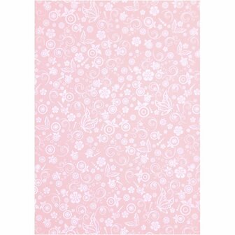 Papier - Lichtrood Creatief Knutselpapier - DIY Hobbypapier Voor Tekenen, Kaarten Maken &amp; Scrapbooking - Stevig &amp; Kwalitatief - A4 Formaat - Gewicht 120 gram - Set van 20 Vellen