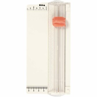 Papiersnijder A5 - Papier Trimmer - Papiersnijmachine - Hand Snijmachine Papier - Compacte Snijhulp Knutselen - Foto Snijder - Scrapbooking - 1 Stuk