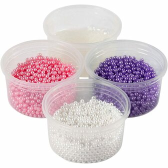 Pearl Clay&reg;, roze, paars, wit, 3x25+38 gr, 1 set