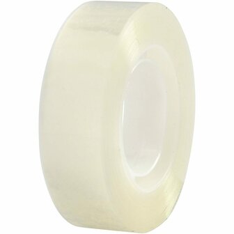 Transparante Plakband Rollen - Knutsel Tape - Plakband voor Papierwerk - Schoolbenodigdheden - Kantoorbenodigdheden - 33 M X 15 Mm - 3 Stuks