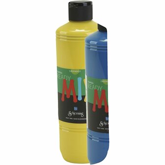 Plakkaatverf - Milieuvriendelijk - Diverse Kleuren - Matt - Greenspot - 5x500ml