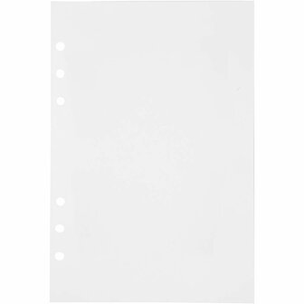 Planner / Bulletjournal pagina&#039;s, wit, afm 142x210 mm, 36 , 120 gr, 1 stuk