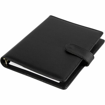 Planner / Bulletjournal - Zwart - 19x23,5x4 cm - Premium Bullet Journal Met Ringband - Geschikt Voor Dagelijkse Planning &amp; Creatieve Organisatie