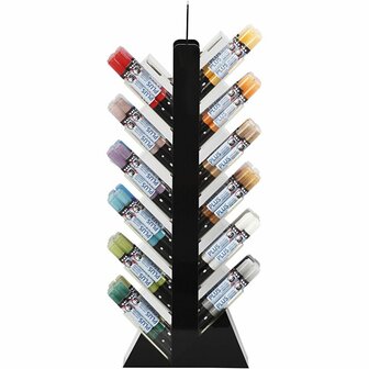 Acrylstift Set Diverse Kleuren - Acrylmarkers - Verfstiften - Multi Stiften - Waterbasis Tekenstiften - Voor Verschillende Oppervlakken - Professioneel Gebruik - Inclusief Display en Topkaart - Lijndi