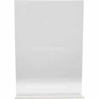 Display A3 - Transparant A3 Display - Acryl Display Standaard - Voor Foto&#039;s en Folders - 300 x 420 mm