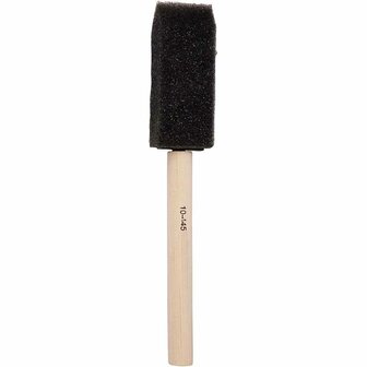 Schuimpenselen - Sponskwasten Voor Hobby - Foam Brushes Voor DIY Projecten - Breedte 25 mm - Ideaal Voor Kinderen en Creatieven - Set van 10 Stuks