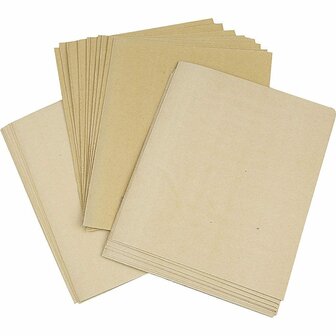 Schuurpapier - DIY Schuur Vellen - Diverse Vellen Voor Knutselprojecten - Set Van 30 Stuks