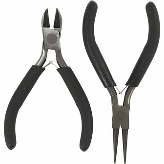 Sieraden Tangen - Startpakket - Sieraden Maken - DIY Hobby Toolset - Multifunctioneel Tangenset - Metaaldraad Bewerken - Knijptangenset - Voor Beginners - Inclusief Opslagdoos - 1 Set
