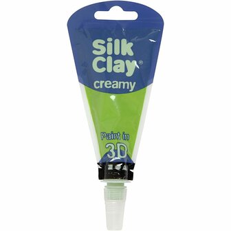Silk Clay&reg; Creamy , lichtgroen, 35 ml/ 1 stuk