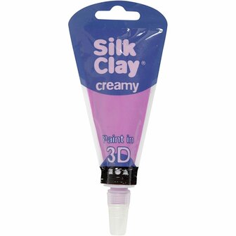 Silk Clay&reg; Creamy , neonpaars, 35 ml/ 1 stuk