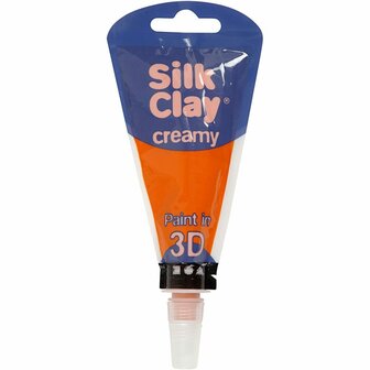 Silk Clay&reg; Creamy , oranje, 35 ml/ 1 stuk