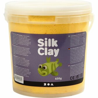 Silk Clay&reg;, geel, 650 gr/ 1 emmer