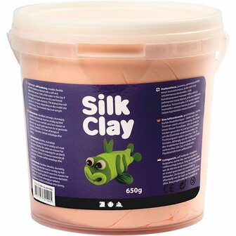Silk Clay - Licht Beige Zelfhardende Klei - Voor Kleien En Spelen - Luchtdrogende Boetseerklei - Hobby Klei - Kindvriendelijke Klei - Inhoud 650 gram