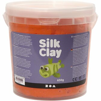Silk Clay&reg;, oranje, 650 gr/ 1 emmer