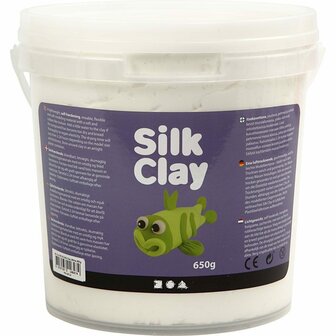 Silk Clay - Zelfhardende Klei - Wit - DIY, Kleien - 650gr - Silk Clay&reg; - 1 stuk