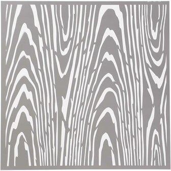 Plastic Sjabloon Boom - Herbruikbaar &amp; Flexibel - Geschikt Voor Verf, Spuittechnieken &amp; DIY Decoraties - 30,5x30,5 cm - Dikte 0,31 mm - 1 Vel