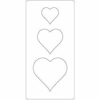 Snijmal Hart - Geschikt Voor Stansmachines - Perfect Voor EVA Foam, Karton, Leer, Kurk &amp; Vilt - 15,2x30,37 cm - Dikte 15 mm - 1 Stuk