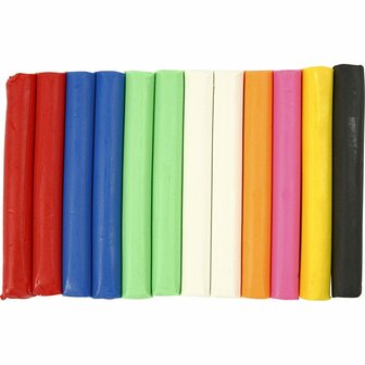 Soft Clay - Niet Drogende Creatieve Klei - Diverse Kleuren - Ideaal Voor Kleien En Speelprojecten - Modelleren - DIY Kleiset - Boetseermateriaal - Inhoud 200 gr - 1 Stuk