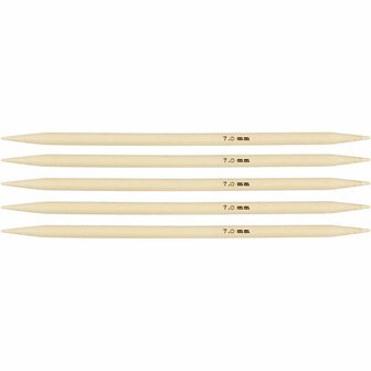 Sokken Breinaalden - Grove Breinaalden Voor Handwerk - DIY Breiprojecten - Dikte 7 mm - Lengte 20 cm - Set van 1 stuk - Breinaalden Set - Handwerk Naalden - Textielbewerking