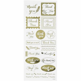 Stickers Goud - Advent Cijfers Stickers - Zelfklevende Getallen Stickervellen - DIY Plakstickers - Kaarten Maken &amp; Scrapbooking - 10x23 cm