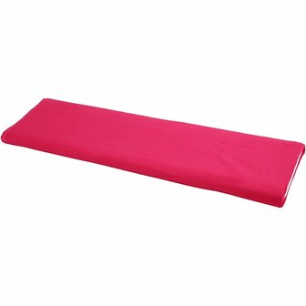 Stof, fuchsia, B: 145 cm, 140 gr, 10 m/ 1 rol