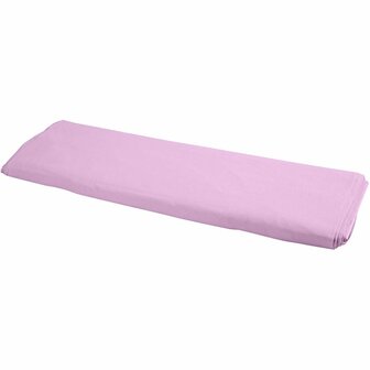 Stof, roze, B: 145 cm, 140 gr, 10 m/ 1 rol