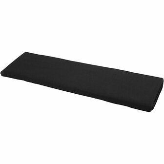 Stof - Zwarte Stof - DIY Textiel - Hobby Stoffen - Katoenen Stof - Breedte 145 cm - 140 gr - Voor Kleding en Decoratie - 10 Meter Rol