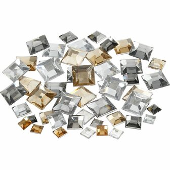 Strasstenen - Paarse Facet Strasstenen - Ronde Strass Mix - DIY Sieraden en Decoratie Maken - 6+9+12 mm - 360 Stuks