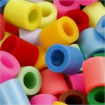 Strijkkralen - Fotokralen - Jumbo Extra Kleuren - Voor Onderplaten en Sieraden - 10x10mm - Gatgrootte 5,5mm - 1000 Stuks