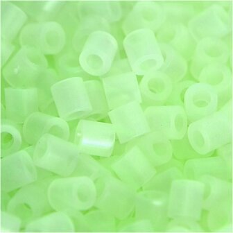 Strijkkralen - Nabbi Kralen - Glow in the Dark Kralenset - DIY Knutselset Voor Figuren &amp; Creatieve Projecten - Hoge Kwaliteit - Medium - Afm 5x5mm - Gatgrootte 2,5 mm - 6000 Stuks