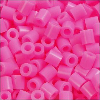 Strijkkralen - Nabbi Kralen - Kralen Voor Onderplaten En Sieraden - Roze (32222) - Medium - Afm 5x5mm - Gatgrootte 2,5 mm - 6000 stuks