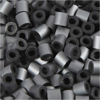 Strijkkralen - Nabbi Kralen - DIY Medium Strijkkralen - Zilver (32262) - Perfect Voor Figuren, Patronen &amp; DIY Creaties - Hoge Kwaliteit - Afm 5x5mm - Gatgrootte 2,5 mm - 6000 Stuks