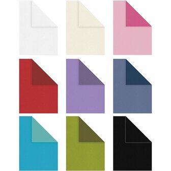 Structuurpapier - Diverse Kleuren - A4 - 21x29,7cm - Inhoud kan vari&euml;ren - 100 gram - Happy Moments - 30x200 vellen