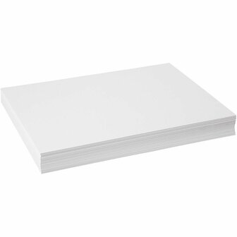 Papier - Tekenpapier - Hobbypapier - Wit - A3 - 29,7x42cm - 160 gram - 250 vellen