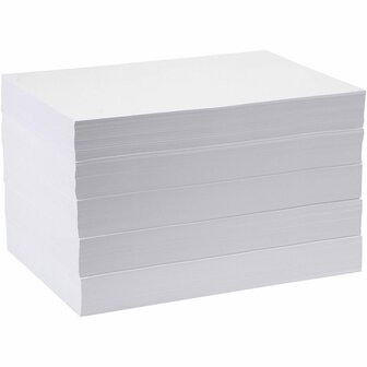 Tekenpapier - Kopieerpapier - Wit - A3 - 29,7x42cm - 80 grams - 5x500 vel