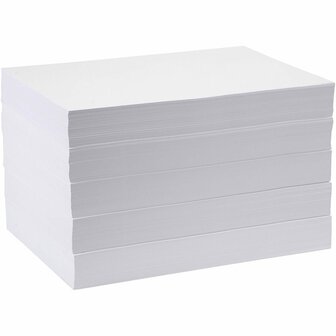 Tekenpapier A3 80 gr - 5x500 Vellen Wit van Everyday voor Creatieve Projecten
