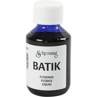 Textielverf Blauw - Blauwe Kledingverf - Batikverf - Stofverf - Textiel Kleurstof - Stoffenverf - Verf Voor Kleding - Textiel Verven - Kleurstof Voor Stof - DIY Kleding Verven - 100ml