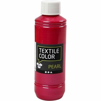 Textielverf Roze &ndash; Brilliant Cyclaam Pearl Effect -  Kledingverf &ndash; Stofverf &ndash; Textiel Kleurstof &ndash; Stoffenverf &ndash; Verf Voor Kleding &ndash; Textiel Verven &ndash; Kleurstof Voor Stof &ndash; DIY Kleding Verven &ndash; Dekkend&ndash;