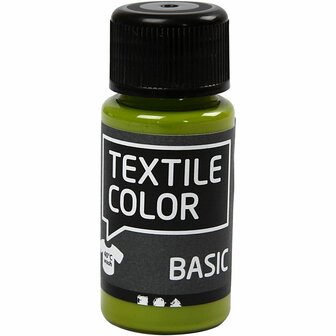 Textielverf Groen  Kiwi Groene Kledingverf  Basic - Stofverf  Textiel Kleurstof  Stoffenverf  Verf Voor Kleding  Textiel Verven  Kleurstof Voor Stof  DIY Kleding Verven  50 ml