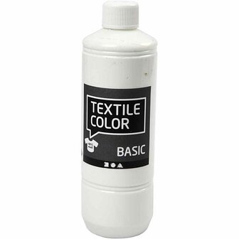 Textielverf Wit  Witte Kledingverf  Stofverf  Textiel Kleurstof  Stoffenverf  Verf Voor Kleding  Textiel Verven  Kleurstof Voor Stof  DIY Kleding Verven  500 ml
