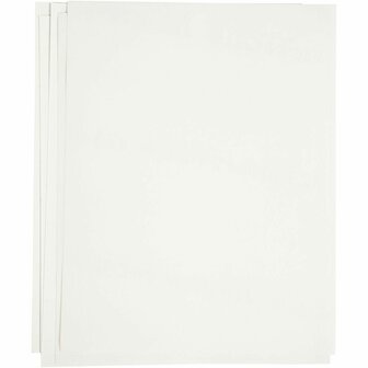 Transferpapier - Wit - Donker en Licht Textiel - 21,5x28 cm - 12 vellen